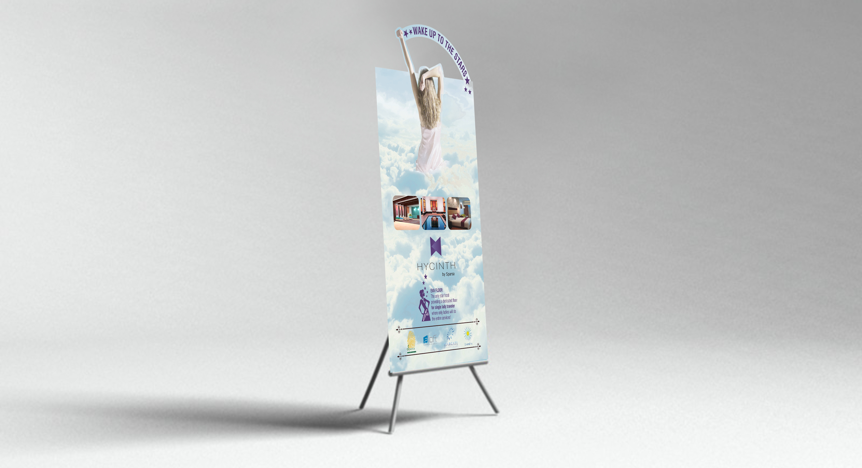 Các loại standee cơ bản – giá X